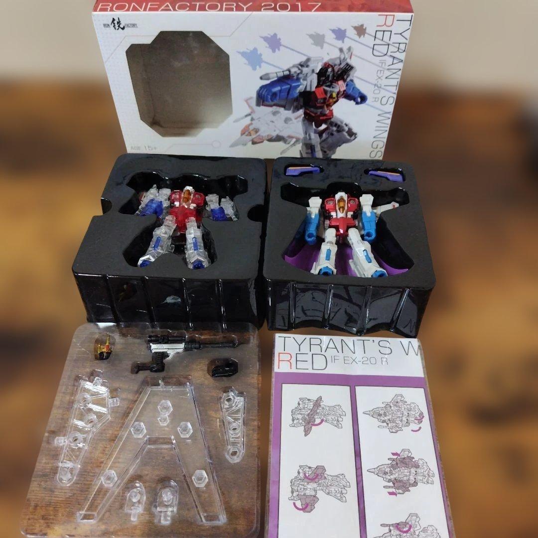 IRONFACTORY IF EX−20R TYRANT’S WINGS RED