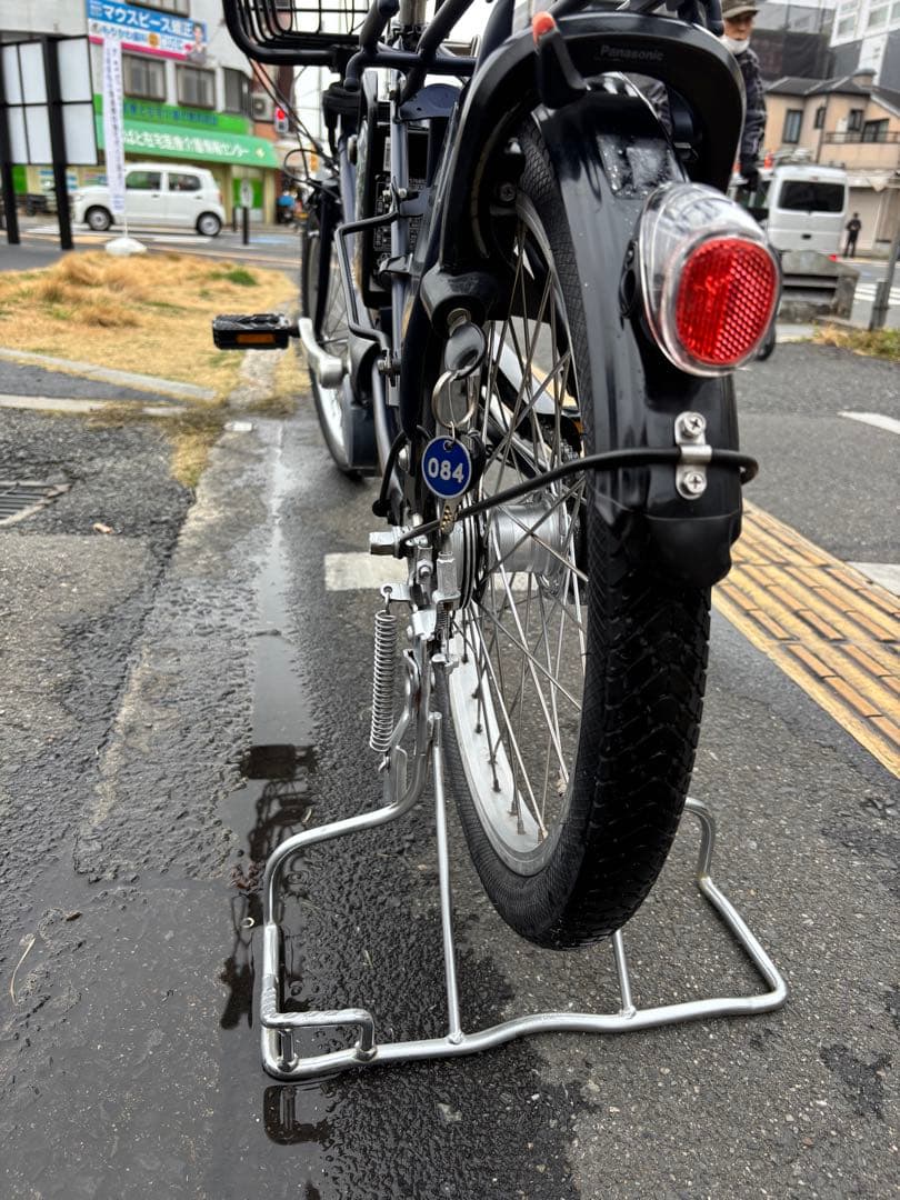 中古Panasonic電動アシスト自転車　8Ah 大阪　084
