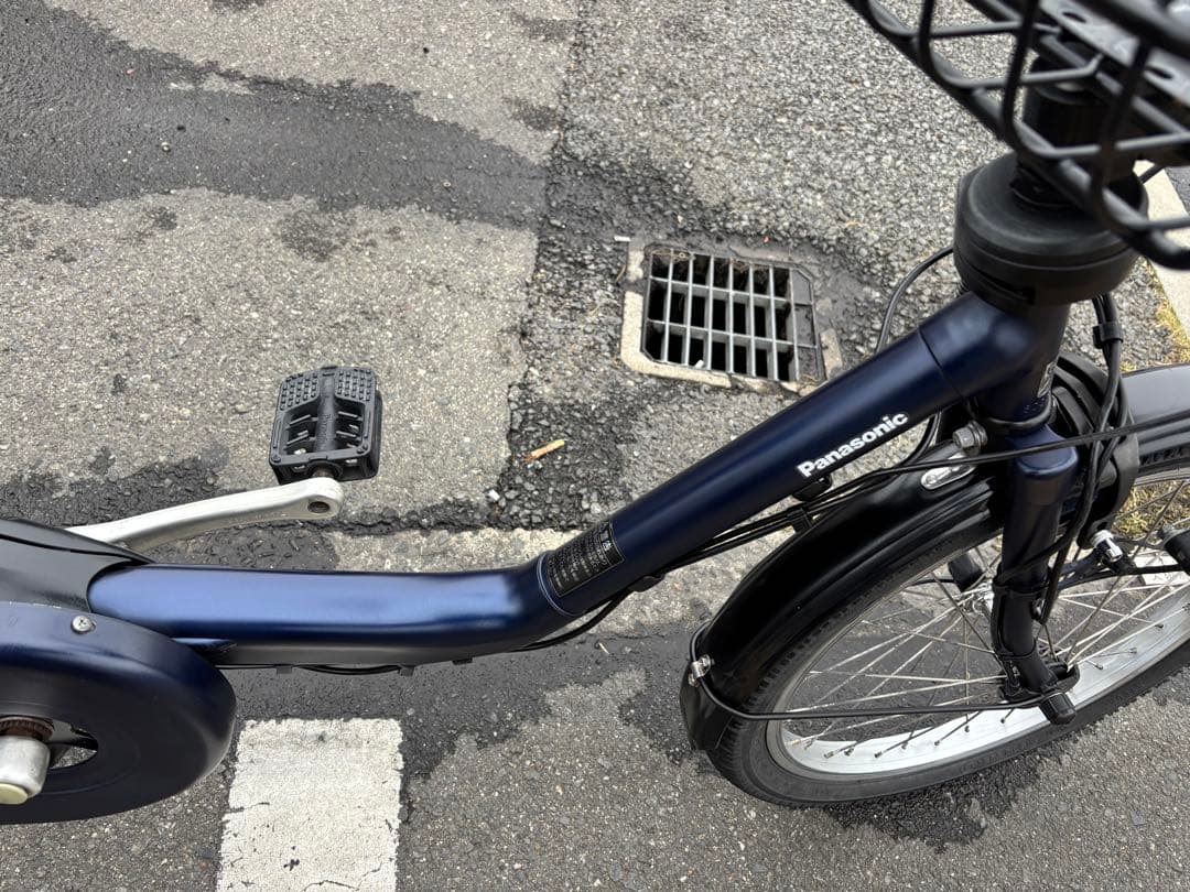 中古Panasonic電動アシスト自転車　8Ah 大阪　084