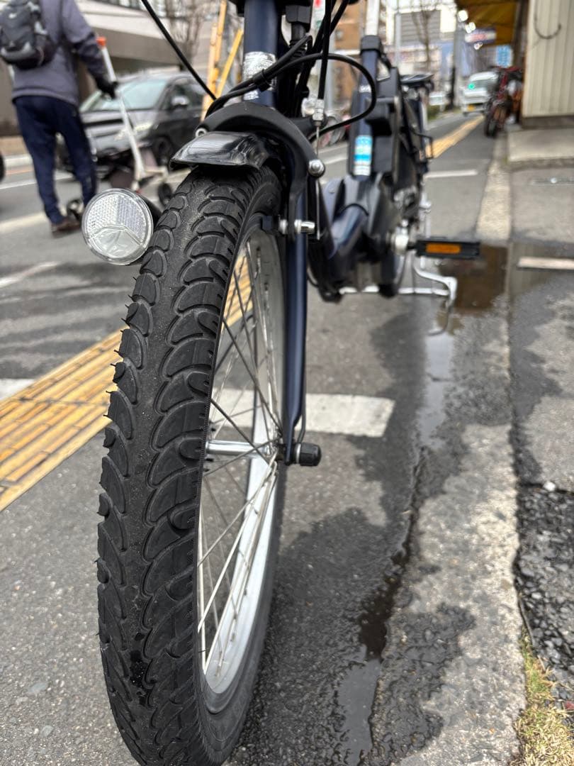 中古Panasonic電動アシスト自転車　8Ah 大阪　084