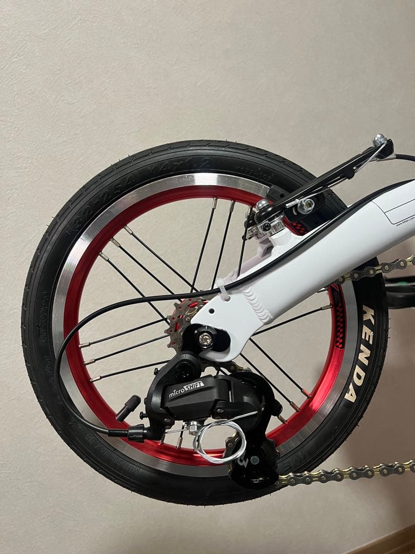 7.8kg14インチ折りたたみ自転車変速DAHON / RENAULT同系仕様