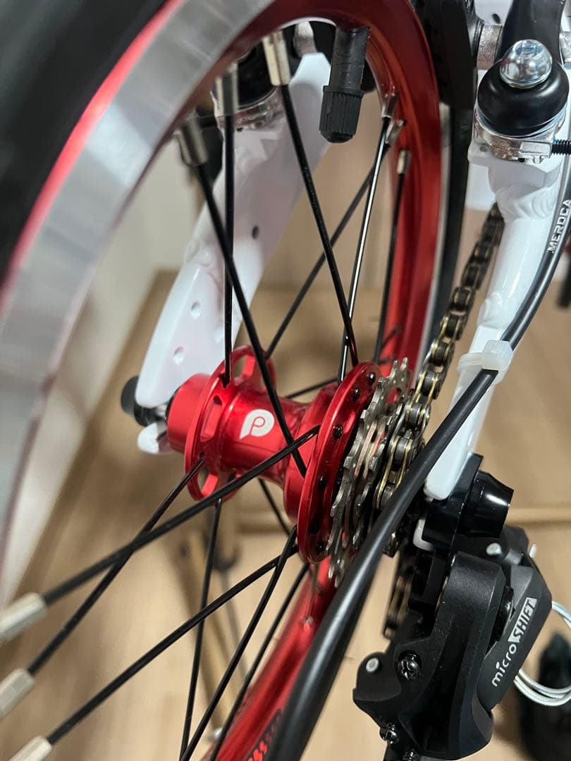 7.8kg14インチ折りたたみ自転車変速DAHON / RENAULT同系仕様
