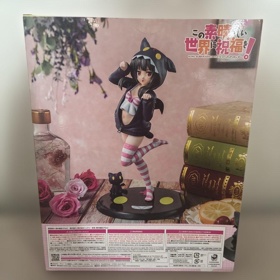 アニメ この素晴らしい世界に祝福を！めぐみん フード⭐︎るっく ちょむすけver.