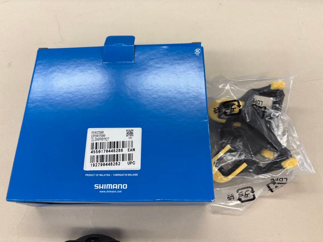 321【新品・未使用】SHIMANO　ビンディングペダル 新型　PD-RS500