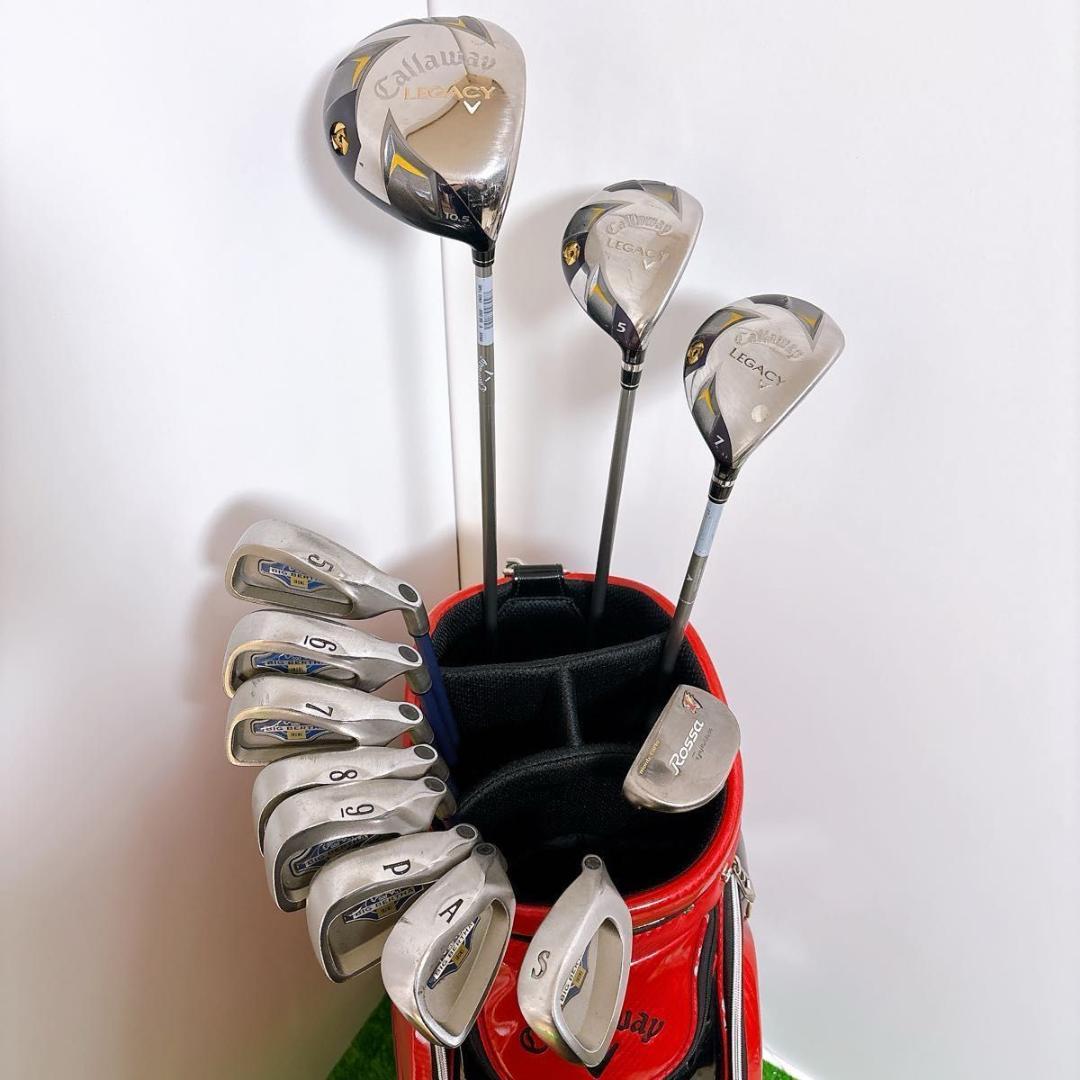 良品 Callaway LEGACY メンズ　ゴルフ 12本 セット S 初心者
