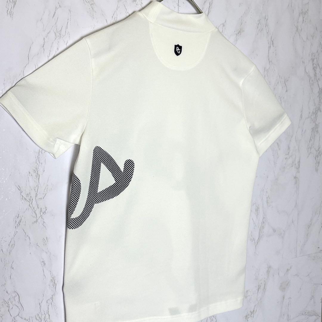 【即売れデザイン/極美品】パーリーゲイツ　全面ビッグロゴ　2023年製　tシャツ