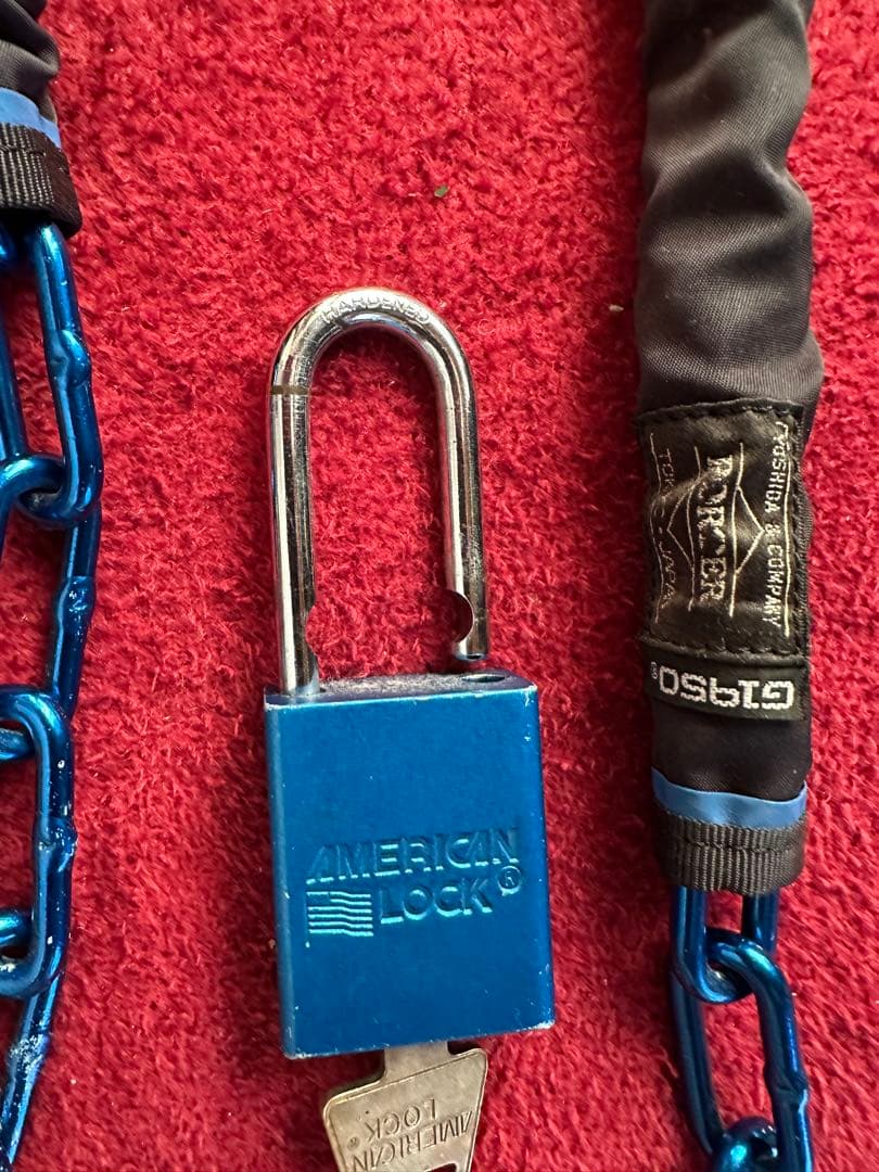 PORTER × G1950 コラボ アルミチェーンロック