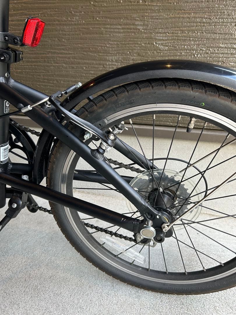 超美品　折りたたみ自転車 DAHON HIT シート　ペダル　新品未使用ブラック