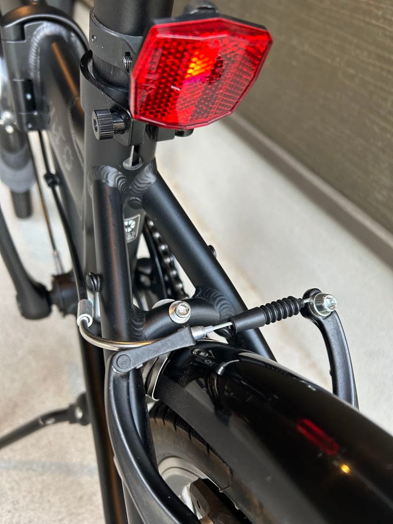 超美品　折りたたみ自転車 DAHON HIT シート　ペダル　新品未使用ブラック