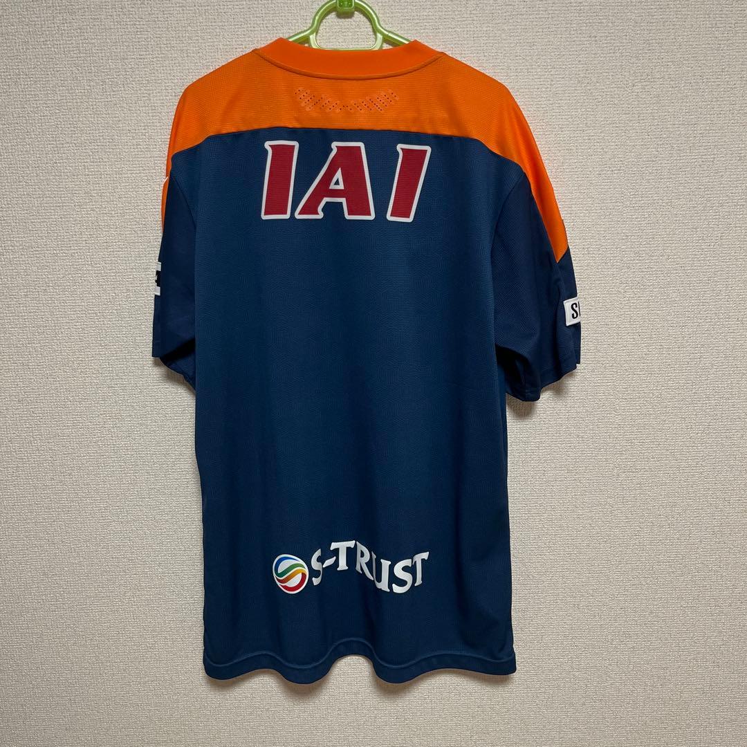 清水エスパルス サッカーシャツ Puma製 ネイビー/オレンジ