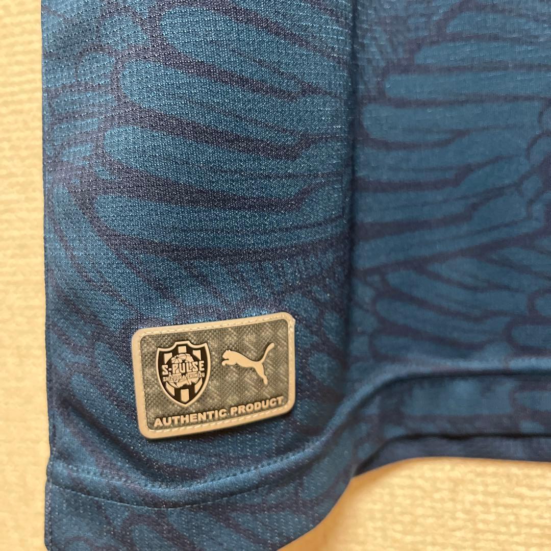 清水エスパルス サッカーシャツ Puma製 ネイビー/オレンジ