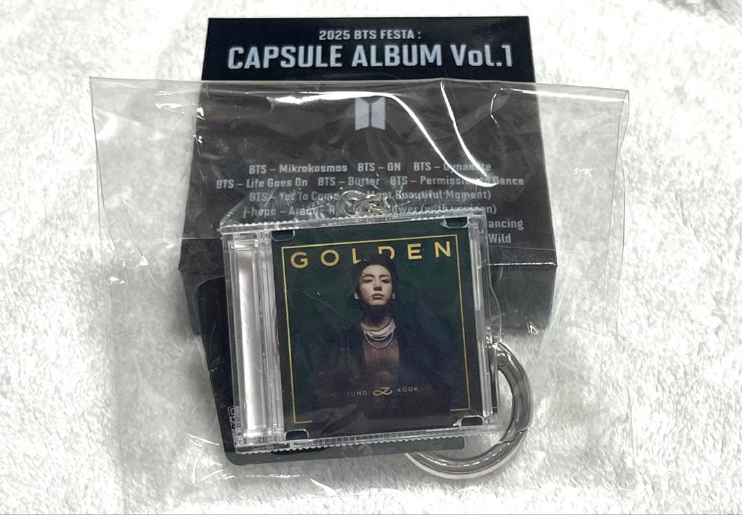 BTS FESTA 2025 カプセルアルバム JUNGKOOK GOLDEN