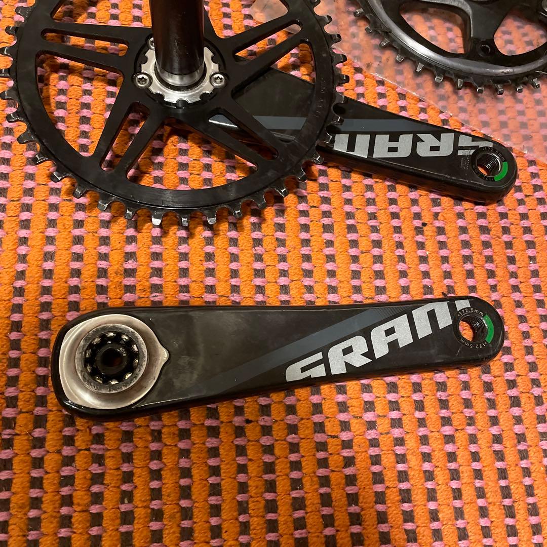 SRAM Force 1 GXP wolftooth カーボンクランク