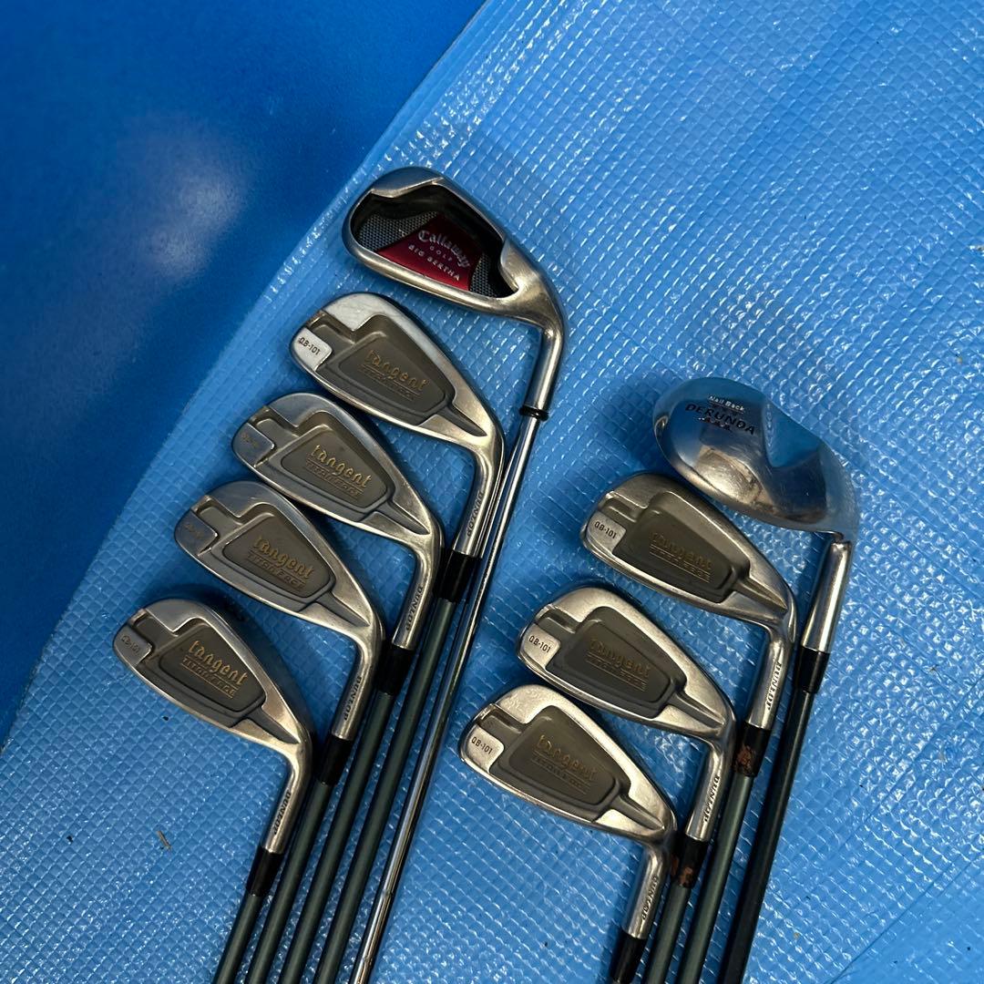 TaylorMade&DUNLOP&MIZUNOフルセット格安出品