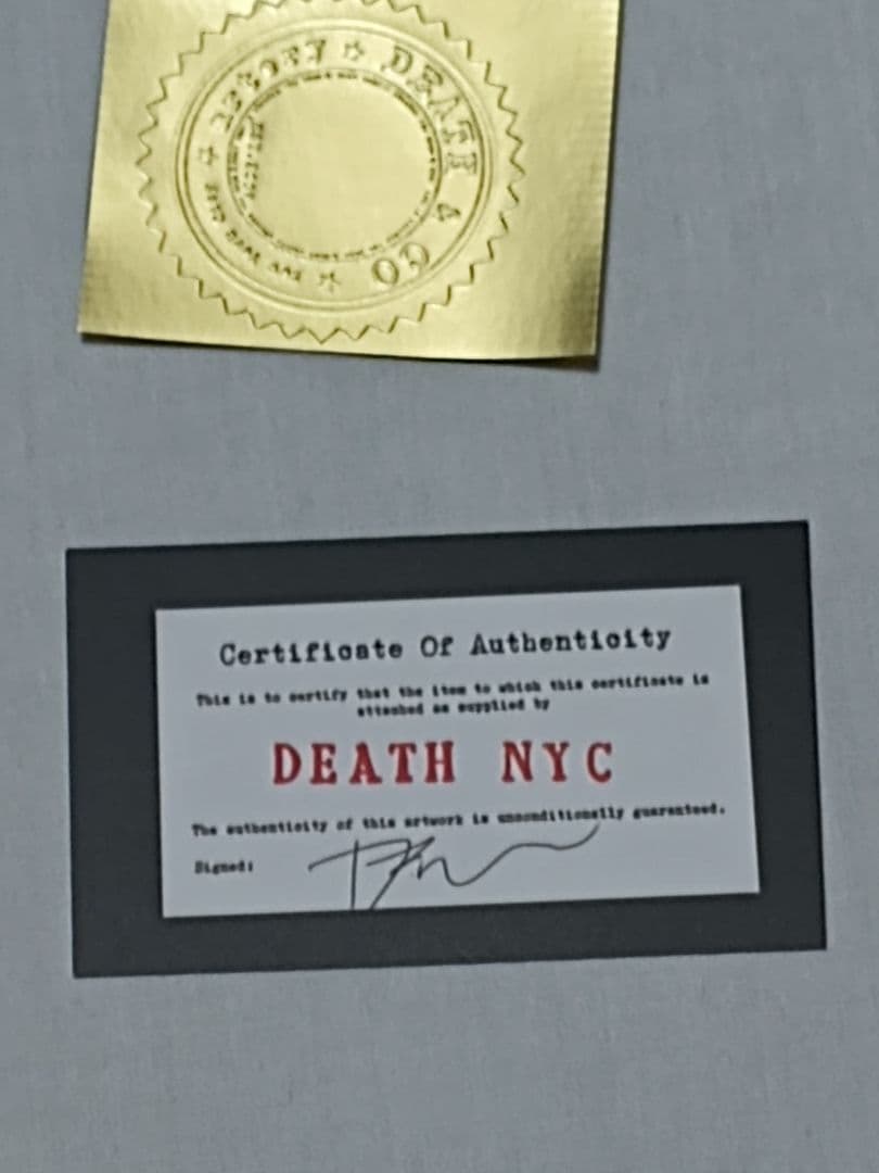 世界限定 DEATH NYCルイヴィトンポップアート現代KAWS Banksy