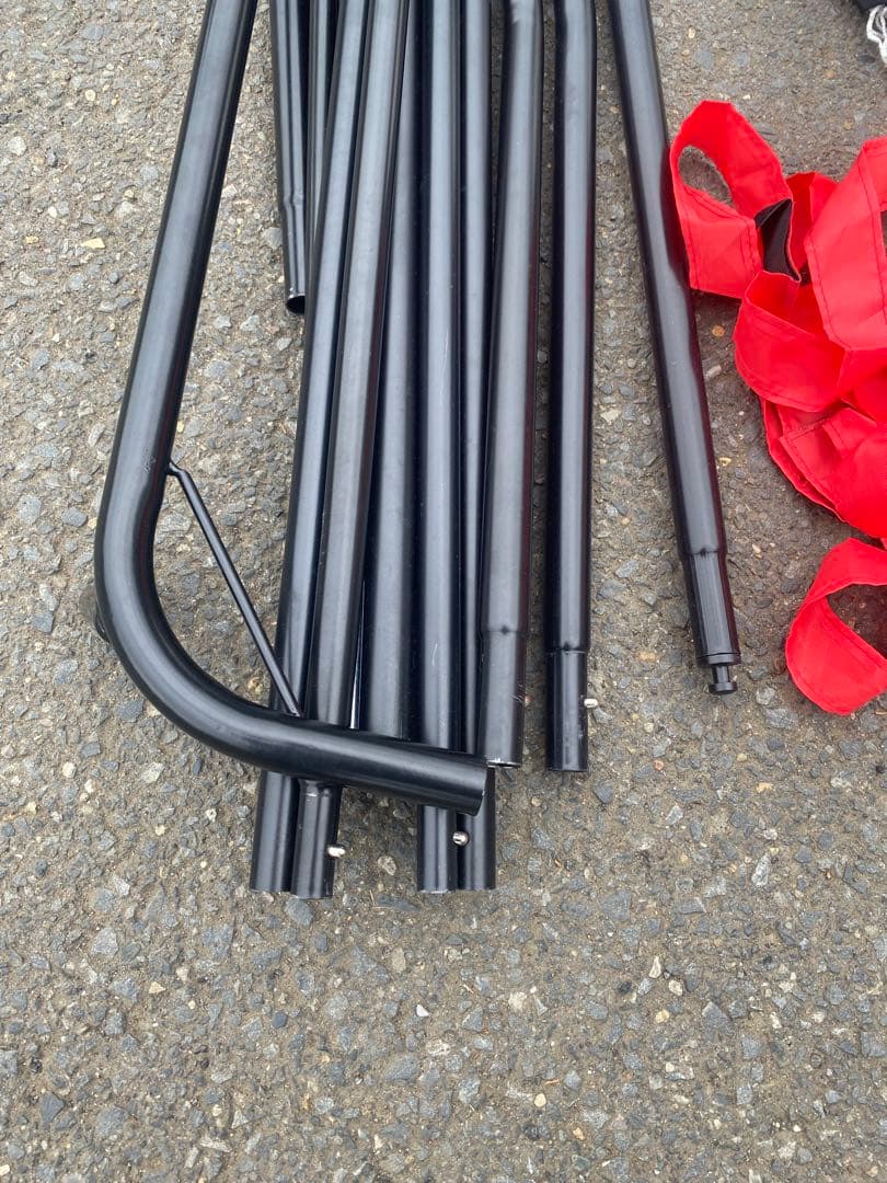 【極美品】クイックプレイ メガネット 12×9ft 大型集球ネット 練習用