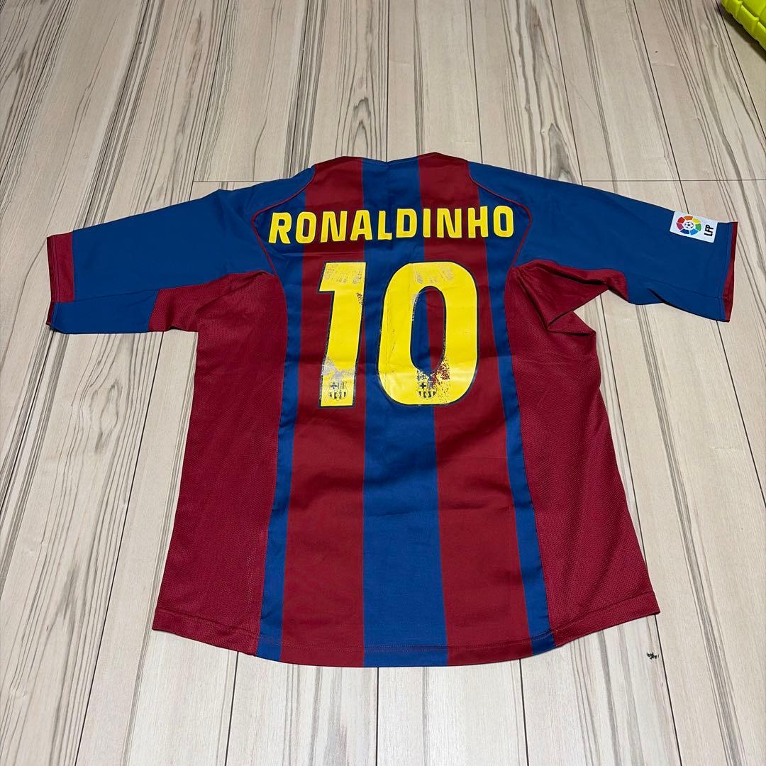 FC Barcelona RONALDINHO 10 シャツ