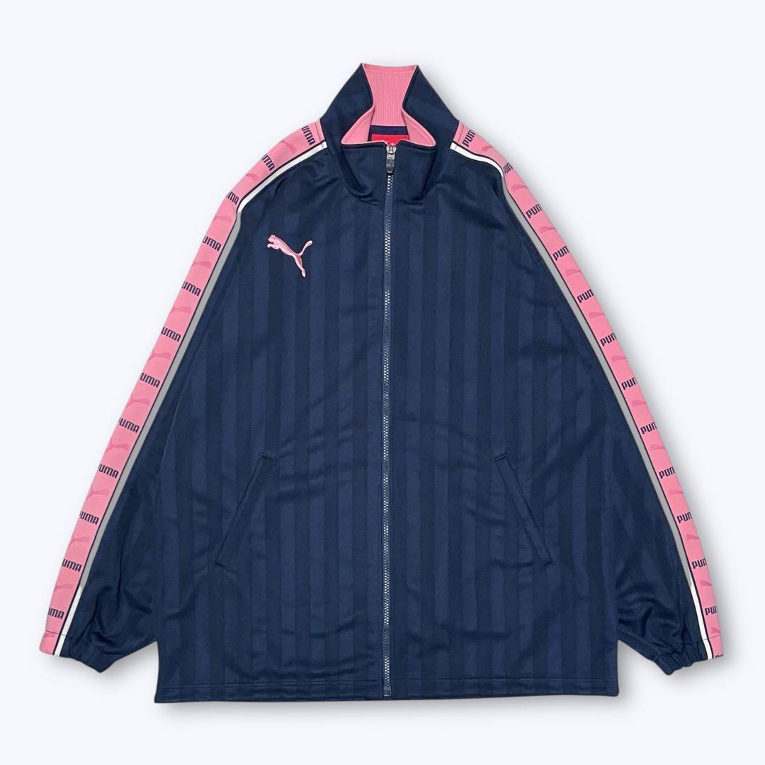 PUMA ジャージ 上下セット 3点セット 紺ピンク Y2K レディース S-M