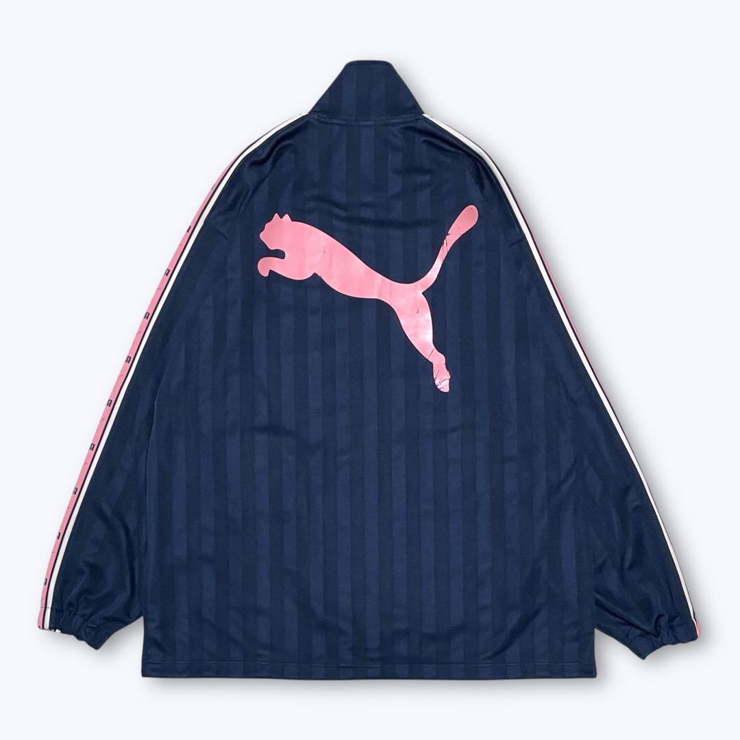 PUMA ジャージ 上下セット 3点セット 紺ピンク Y2K レディース S-M