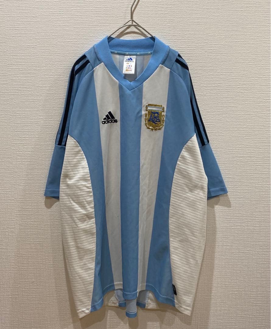 希少サイズ ユニフォーム adidas／2002 アルゼンチン 大きいサイズ