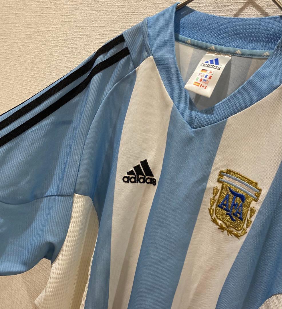 希少サイズ ユニフォーム adidas／2002 アルゼンチン 大きいサイズ