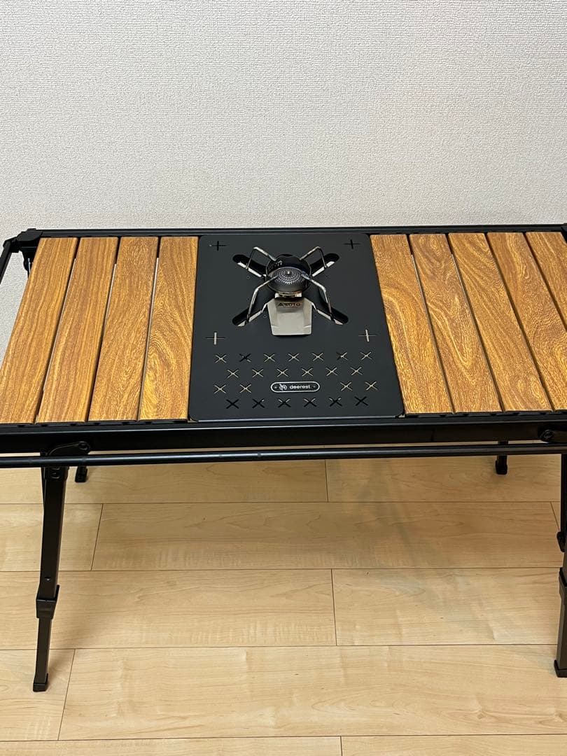 【3点セット】IGTテーブル＋BBQグリル＋シングルバーナーテーブルラック