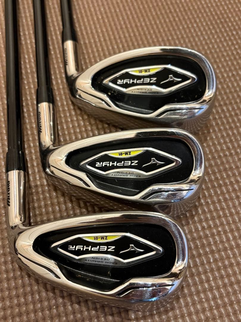 美品 MIZUNO ZEPHYR ZM-01 アイアンセット
