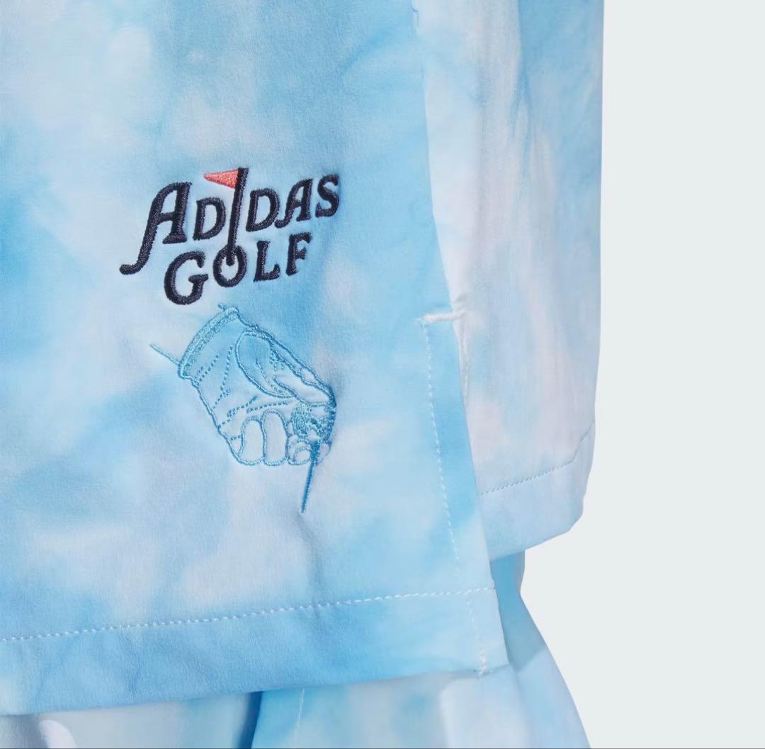 adidas GOLF 水色　Lサイズ