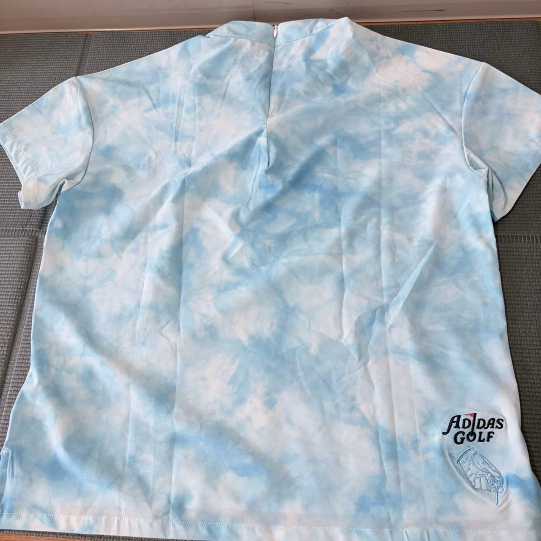 adidas GOLF 水色　Lサイズ