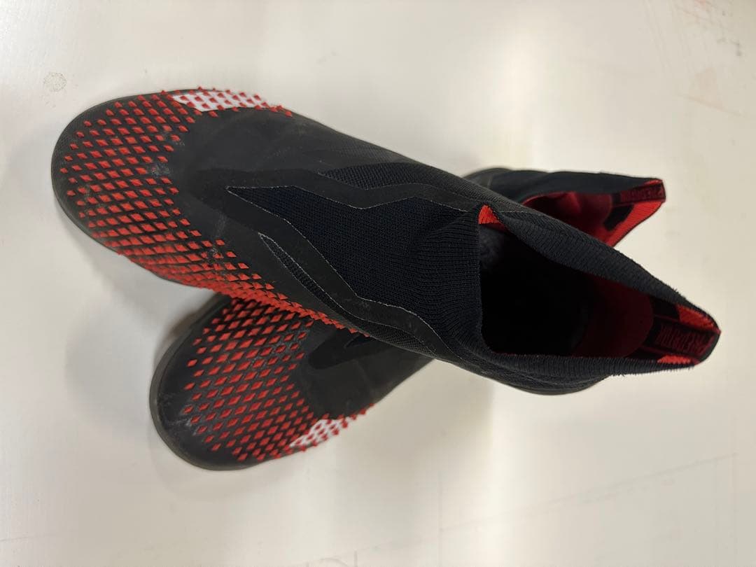 adidas プレデター　デーモンスキンラバー&シューレースレス　27センチ