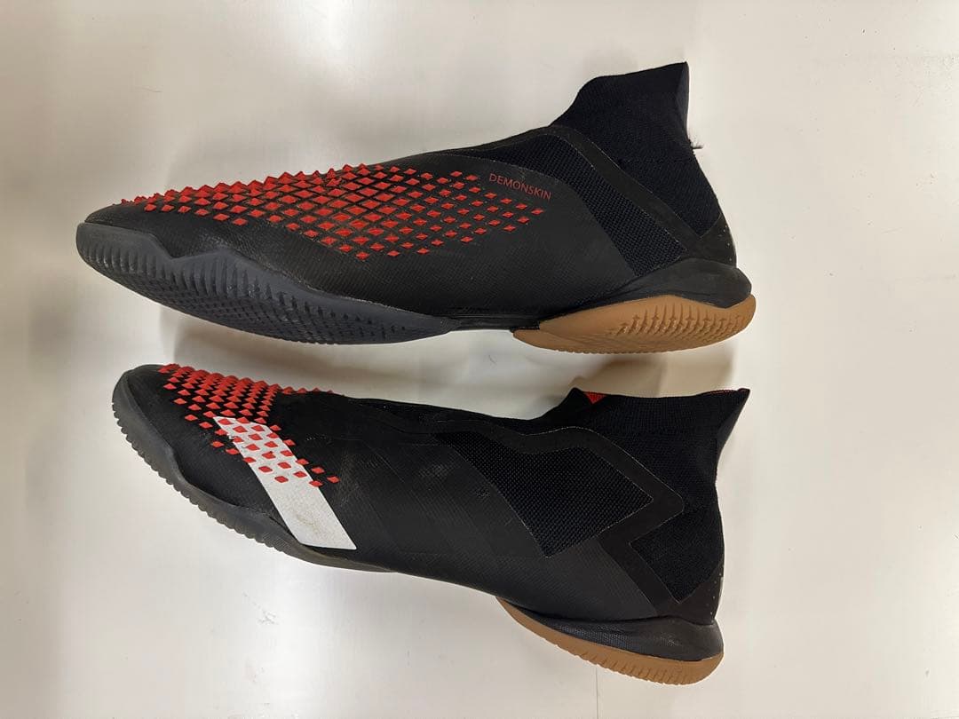 adidas プレデター　デーモンスキンラバー&シューレースレス　27センチ