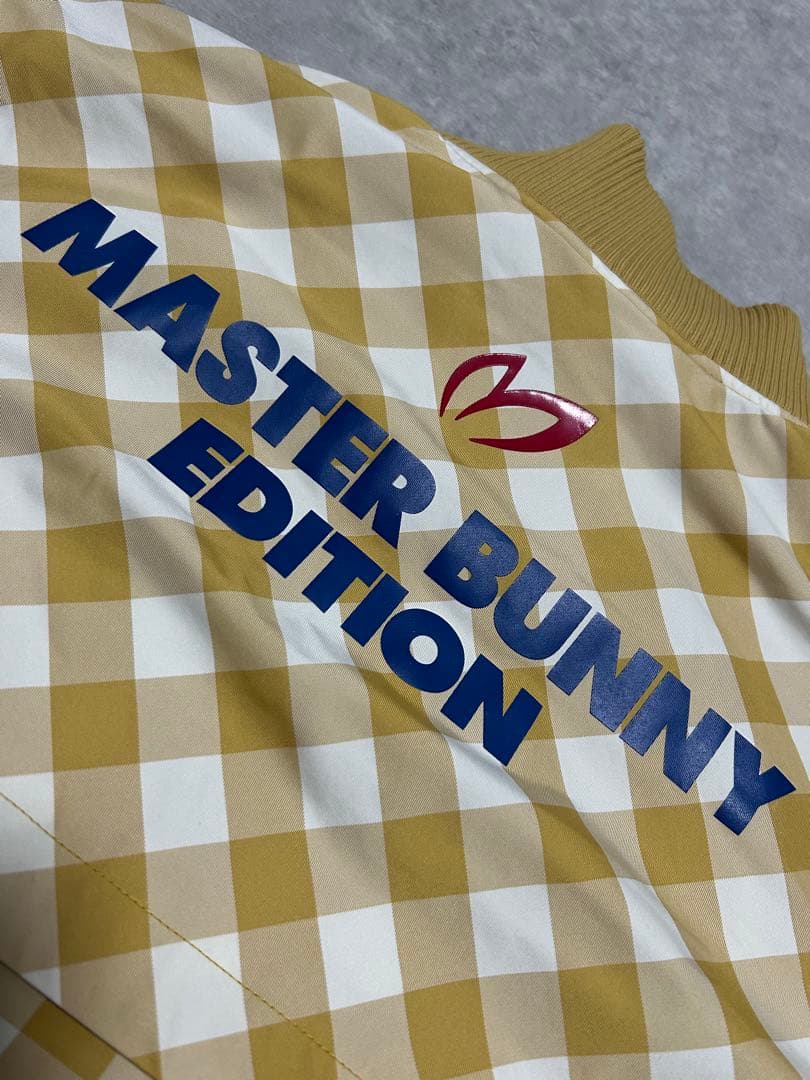 MASTER BUNNY EDITION 蓄熱 チェック柄ジャンパー メンズ L