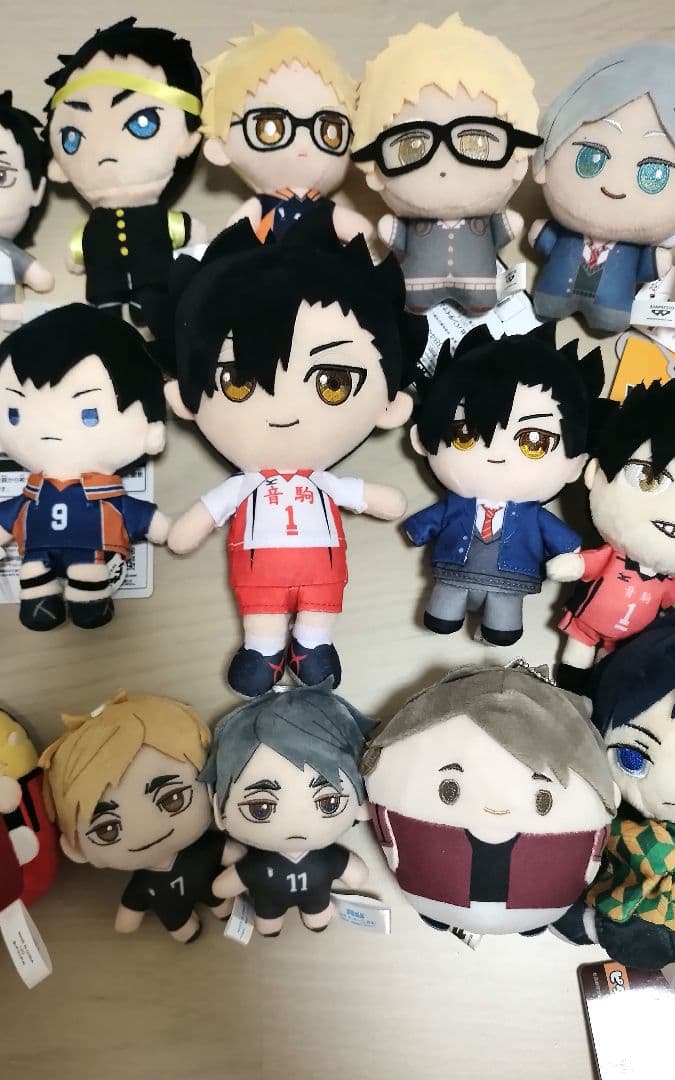 ぬいぐるみ　まとめ売り　ハイキュー　鬼滅の刃　忍たま乱太郎　ダンダダン　人形