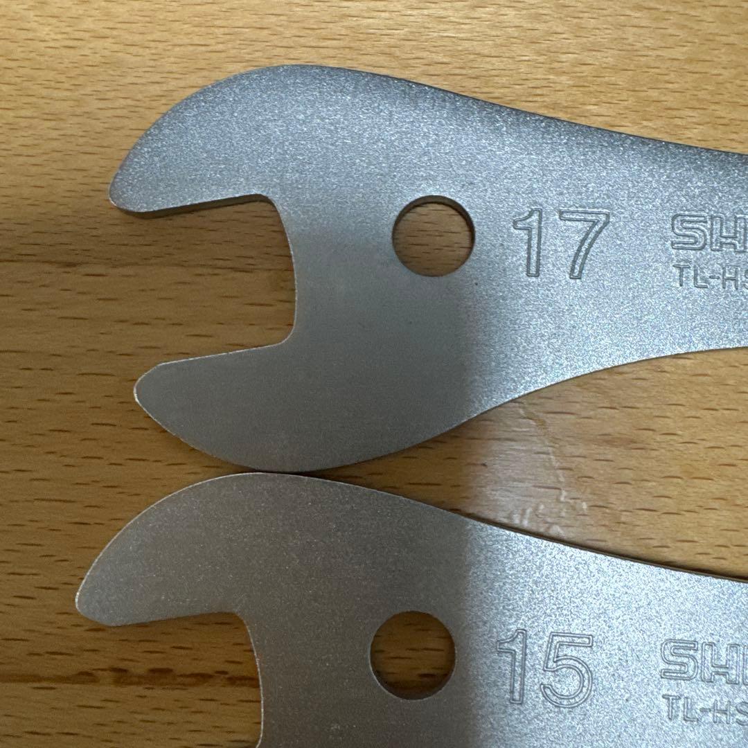 【美品】シマノ TL-HS ハブスパナ4本セット