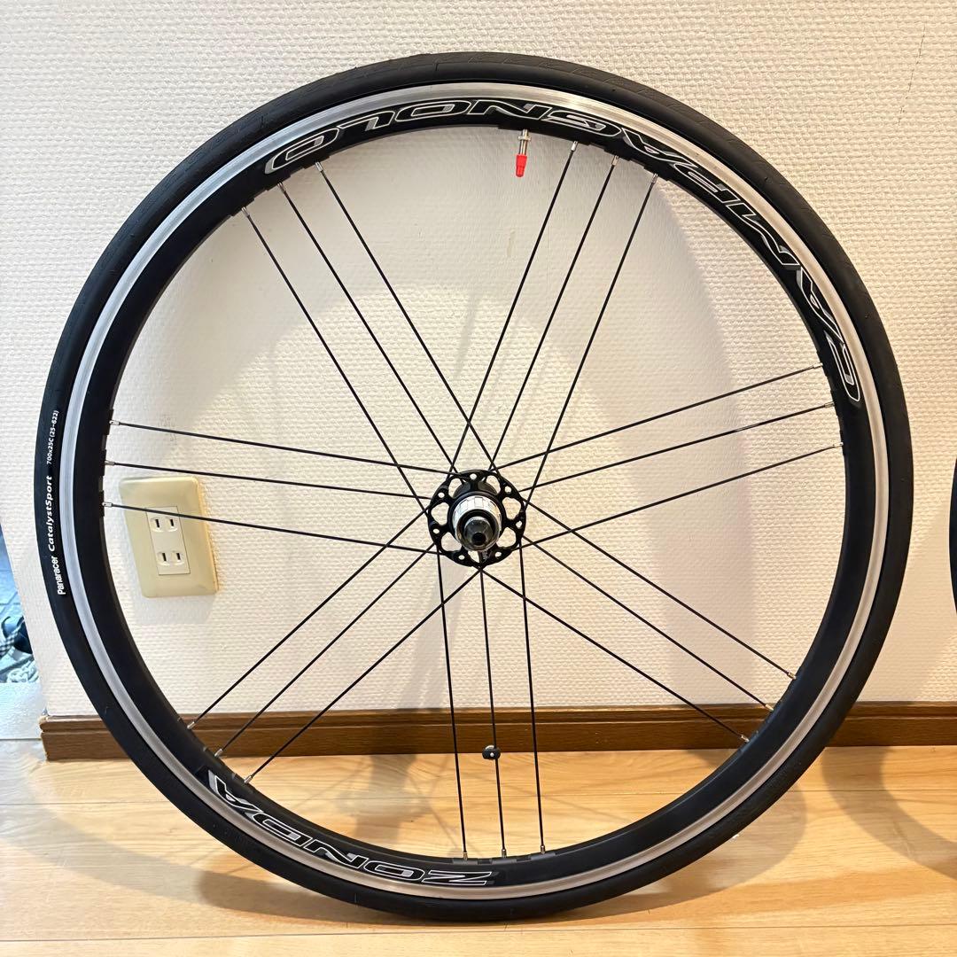CAMPAGNOLO ZONDA C17 シマノフリー タイヤ　クイック付