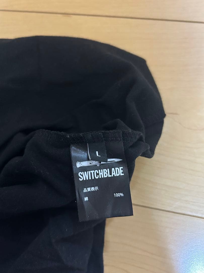HYDE スイッチブレード　ラルク　衣装デザインTシャツ　Lサイズ