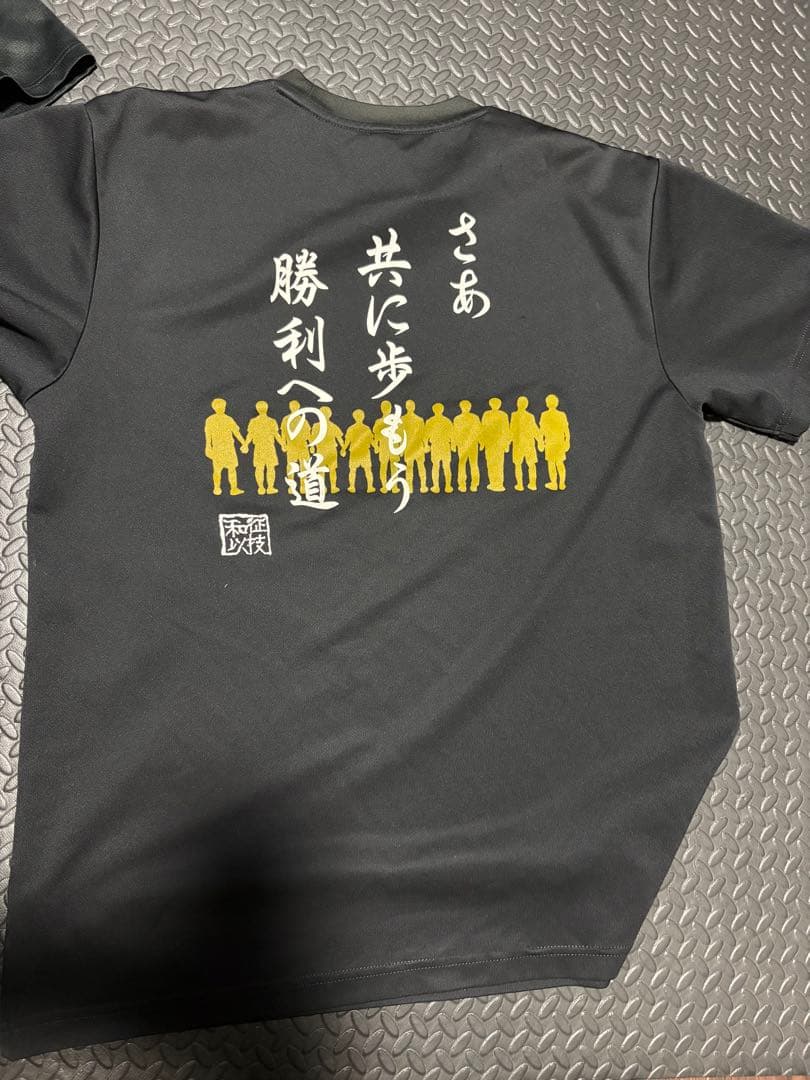 Kaminura 黒 ポリエステルシャツ