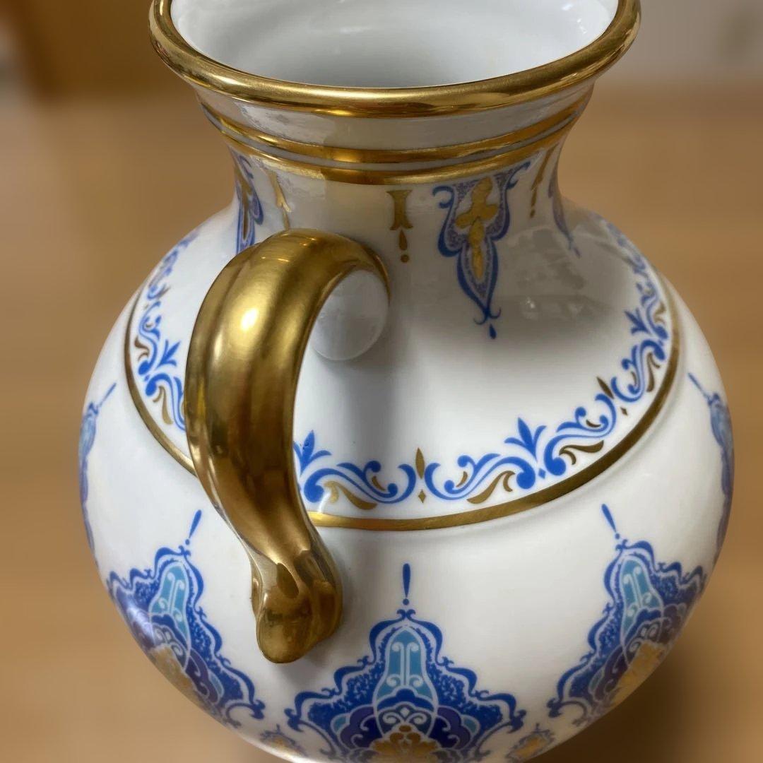 Noritake ノリタケ 花瓶 白磁 耳付花瓶 花器