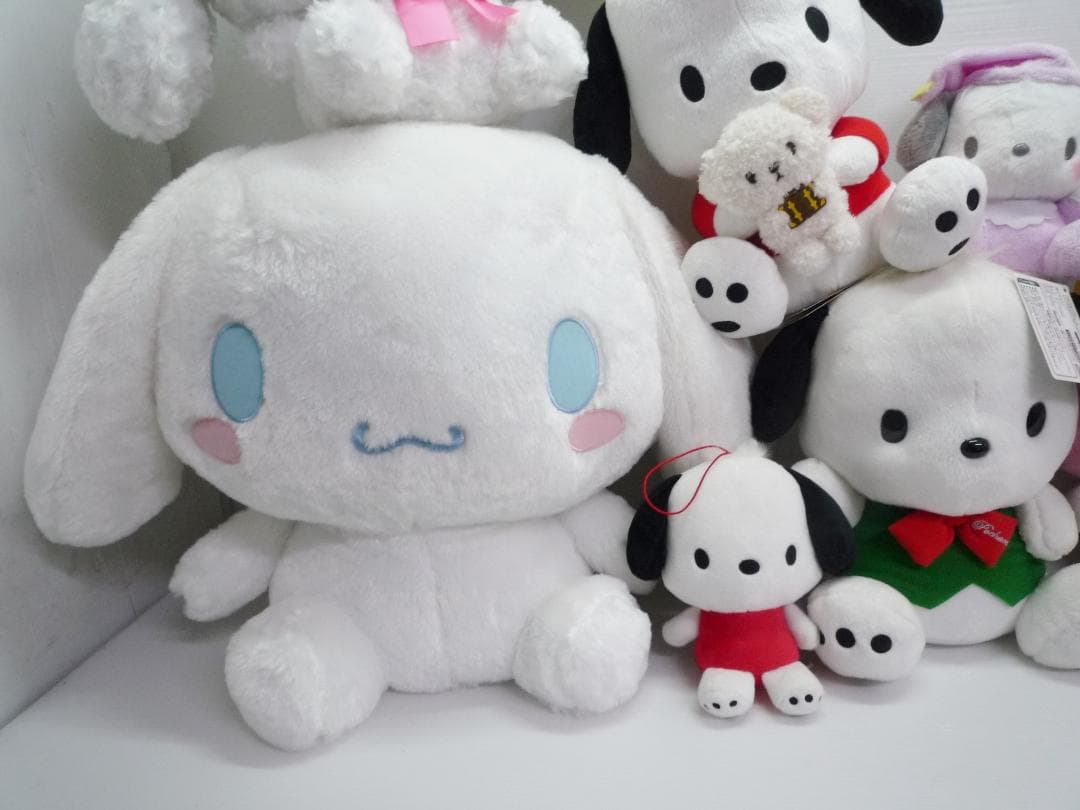 サンリオ ぬいぐるみ 大量 シナモロール マイメロディ ポチャッコ クロミ 他