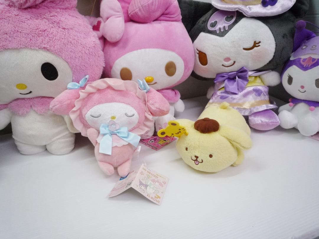 サンリオ ぬいぐるみ 大量 シナモロール マイメロディ ポチャッコ クロミ 他