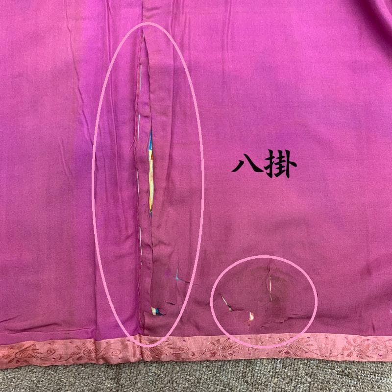 601aj60□ジュニア着物 アンティーク ハーフ成人式 卒業式 十三参り□良好