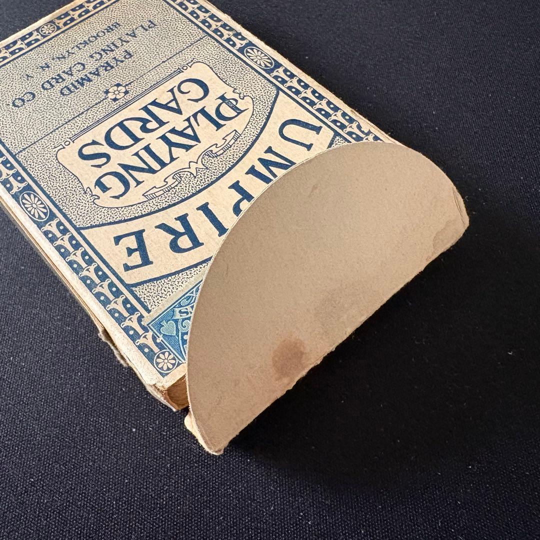 アンティークトランプ Pyramid Card Co. UMPIRE 1923年