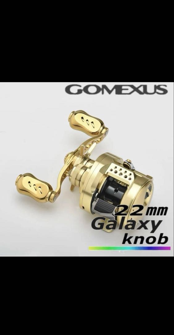 Gomexus【ゴメクサス】GALAXY オールゴールド/7×4ハンドル/シマノ