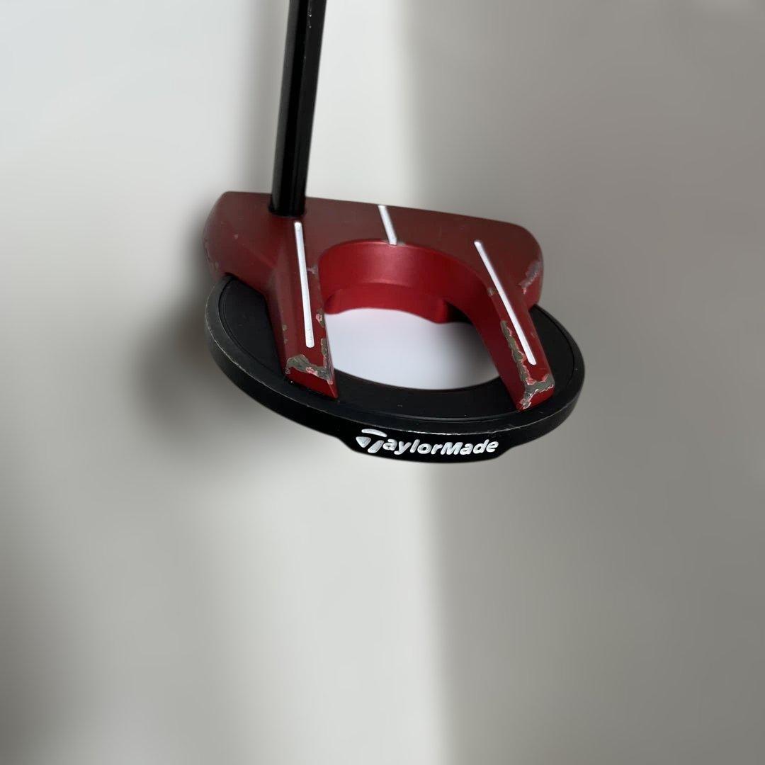 TaylorMade spider ARCパター　赤　テーラーメード