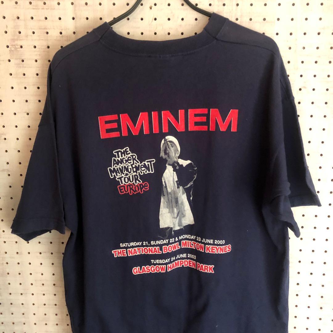 EMINEM 2003年　EURO tour Tシャツ　XL