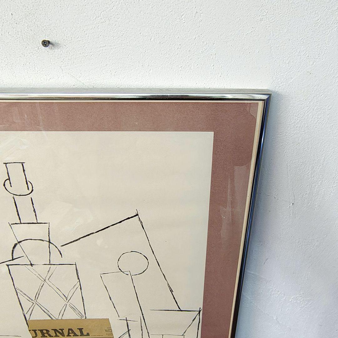 フランス製【Pablo Picasso】リトグラフ 版画 ポスター 額装