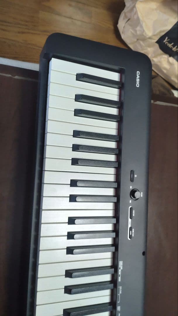 美品★CASIO 電子ピアノCDP-S100BK ハンマーアクション88鍵盤