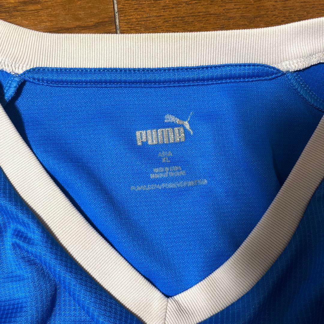 相洋高校サッカー部 練習着 エンブレムなし XL 青 10番