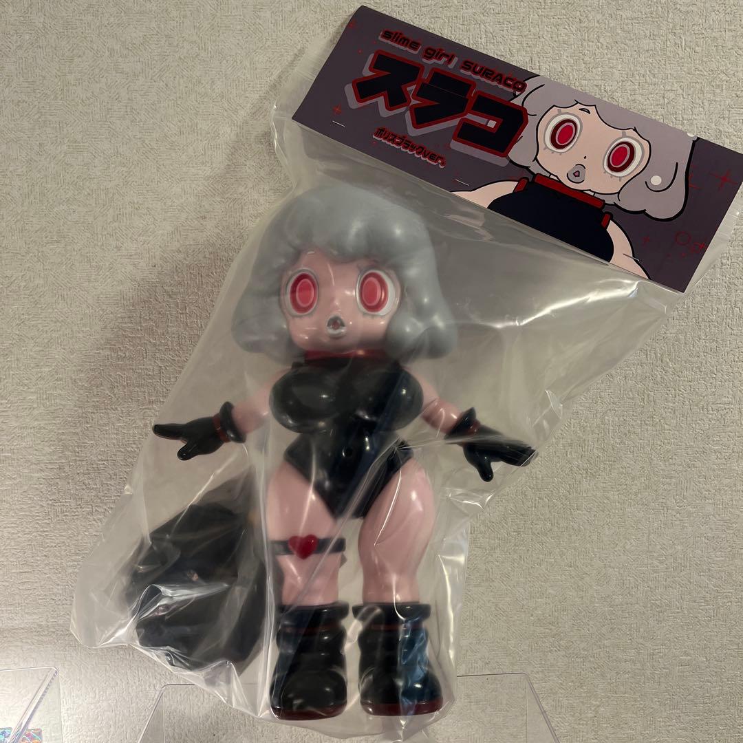 【人気ソフビ】完売　スライムガール　スラコ　【未開封】　 ポリスブラックver