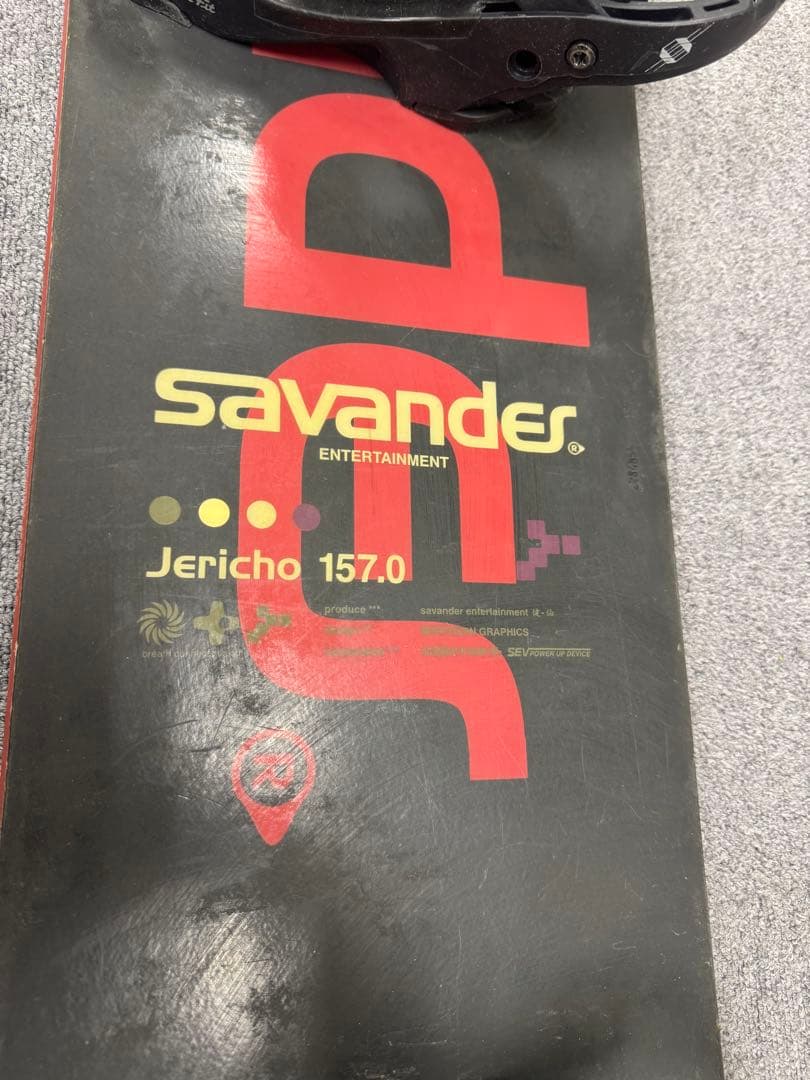 SAVANDER jericho スノーボード 板 157cm